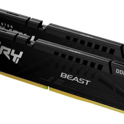 Memória RAM Fury Beast 32GB (2x16GB) DDR5-5200MHz CL40 (Preta) - KINGSTON