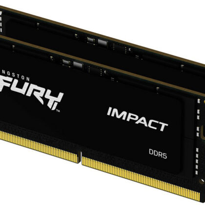 Memória RAM SO-DIMM Fury Impact 16GB (2x8GB) DDR5-4800MHz CL38 - KINGSTON