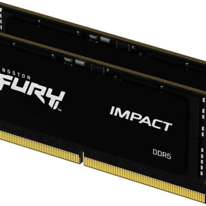 Memória RAM SO-DIMM Fury Impact 32GB (2x16GB) DDR5-4800MHz CL38 - KINGSTON