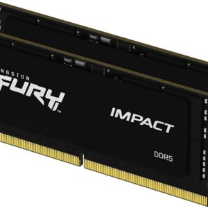 Memória RAM Fury Impact 64GB (2x32GB) DDR5 4800MHz CL38 (Preto) - KINGSTON