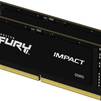 Memória RAM Fury Impact 64GB (2x32GB) DDR5 4800MHz CL38 (Preto) - KINGSTON
