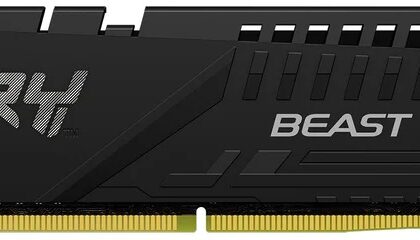 Memória RAM DIMM Fury Beast 16GB (1x16GB) DDR5-6000MHz (AMD Expo/Intel XMP) CL30 - KINGSTON