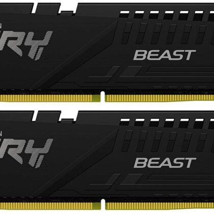 Memória RAM DIMM Fury Beast 32GB (2x16GB) DDR5-6000MHz (AMD Expo/Intel XMP) CL30 - KINGSTON