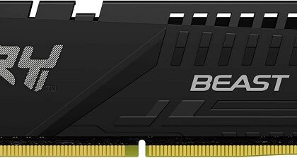 Memória RAM DIMM Fury Beast 8GB DDR5-6000MHz (AMD Expo/Intel XMP) CL36 - KINGSTON