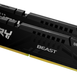 Memória RAM Fury Beast 64GB (2x32GB) DDR5-CL36 6000MHz (Preto) - KINGSTON