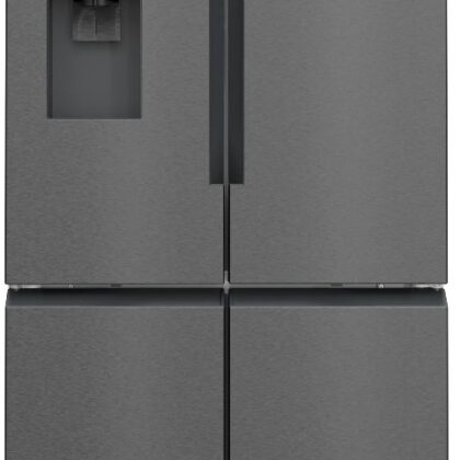 Frigorífico Americano iQ500 KF96DAXEA French Style 574L No Frost (Preto/Aço Inoxidável) - SIEMENS