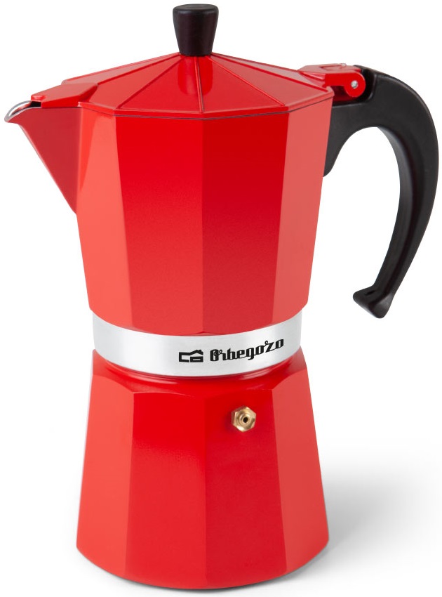 Cafeteira de Alumínio (12 Chávenas) - ORBEGOZO