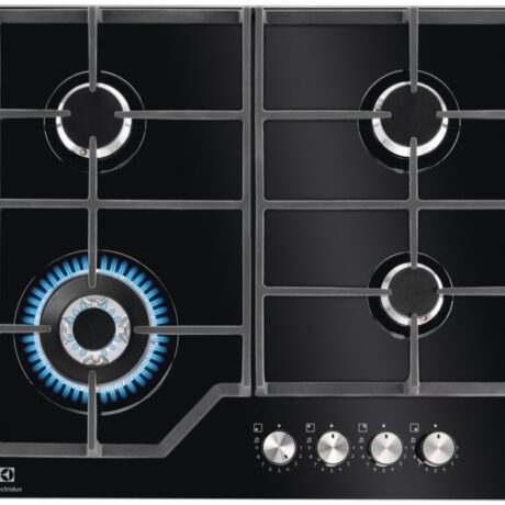 Placa a Gás Serie 600 KGG64362K 4 Zonas Butano/Propano (Preto) - ELECTROLUX