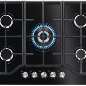 Placa a Gás Serie 600 KGG75362K 5 Zonas Butano/Propano (Preto) - ELECTROLUX
