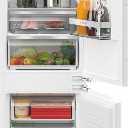 Frigorífico Combinado de Encastre iQ300 KI86NHFE0 260L No Frost (Branco) - SIEMENS