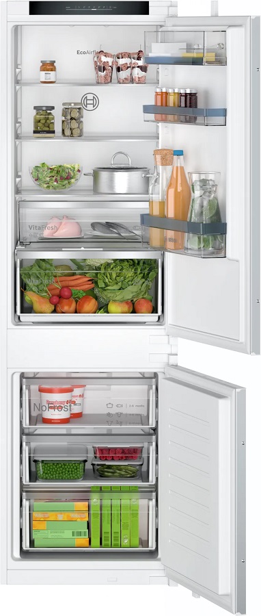 Frigorífico Combinado de Encastre KIN86VSE0 260L (Branco) - BOSCH