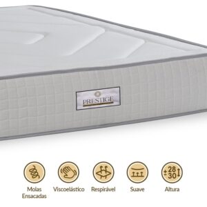 Colch?o Viscoel?stico King Pocket (200 x 180cm) - PRESTIGE