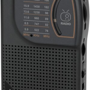 Rádio Portátil AM/FM Analógico 3W - Kruger&Matz