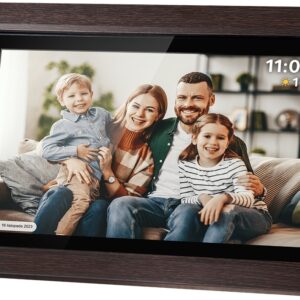 Moldura Digital 15,6 Frameo Wi-Fi (Madeira) - Kruger&Matz