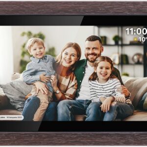 Moldura Digital 10.1 Frameo WiFi (Madeira) - Kruger&Matz