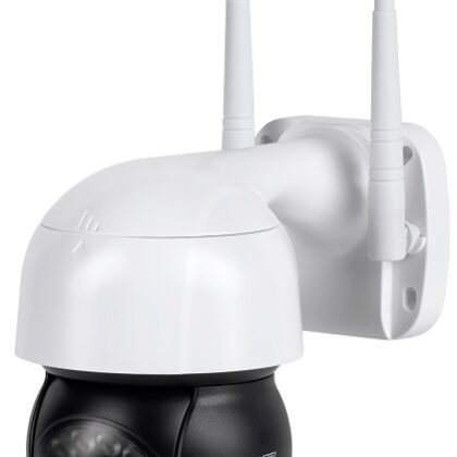 Câmara Vigilância Exterior IP 1920p Wi-Fi Connect C60 Tuya (Branco) - KRÜGER&MATZ