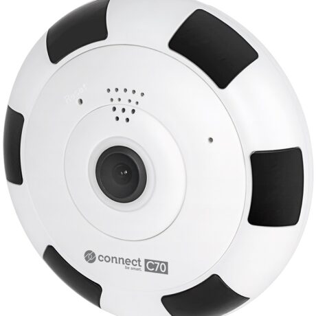 Câmara Vigilância Interior Wi-Fi Connect C70 TUYA FishEye - Krüger&Matz