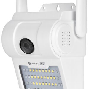 Câmara Vigilância Exterior IP Wi-Fi Connect C80 TUYA c/ Iluminação LED - Kruger&Matz