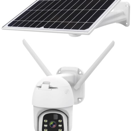 Câmara Vigilância Exterior IP 1080p 4G Connect C100 TUYA c/ Painel Solar - Krüger&Matz