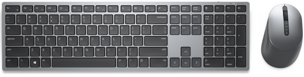 Pack Teclado + Rato Wireless Bluetooth (Cinzento/Titânio) - DELL