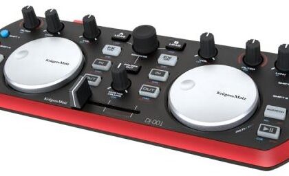 Controlador DJ MIDI USB Virtual DJ (DJ-001) - Kruger&Matz
