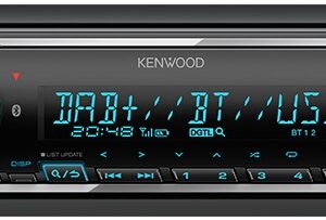 Auto R?dio KMM-BT508DAB 4x 50W (FLAC/MP3/WAV/WMA/USB/Bluetooth) - KENWOOD