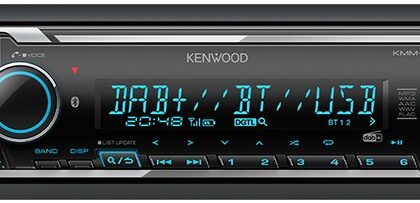 Auto Rádio KMM-BT508DAB 4x 50W (FLAC/MP3/WAV/WMA/USB/Bluetooth) - KENWOOD