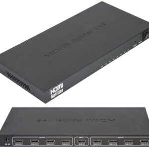 Distribuidor de Sinal HDMI Amplificado (1 Entrada / 8 Saidas)