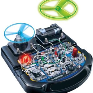 Kit de Projectos Electr?nicos de 18 Experi?ncias (LED / M?sica / Ventoinha) - VELLEMAN