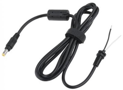 Ficha DC 4,0/1,7mm (19V/1,58A) com Cabo 1,5 mts