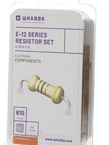 Kit de 610 Resist?ncias 1/4W - WHADDA