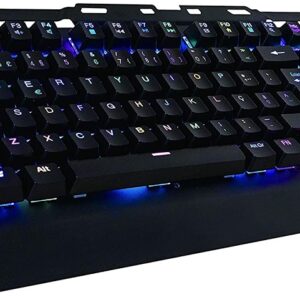 Teclado Mecânico PT Gaming USB c/ Iluminação RGB - CONCEPTRONIC