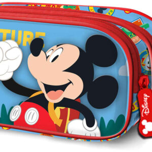 Porta L?pis Duplo 9.5 cm Mickey Adventure - DISNEY