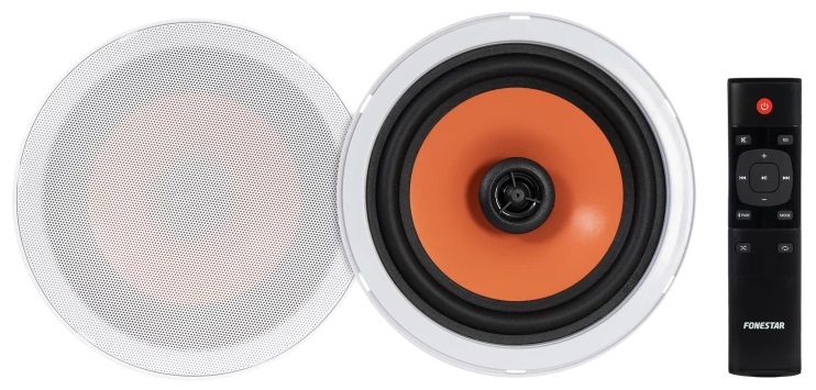 Sistema de Som Amplificado Bluetooth Alta Qualidade c/ 2 Colunas - FONESTAR