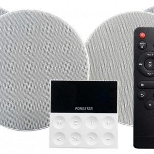 Sistema de Som Amplificado Bluetooth/USB/FM c/ 4 Colunas - FONESTAR