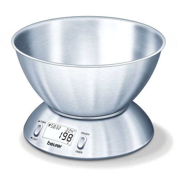 Balança de Cozinha (5kg) Inox - BEURER