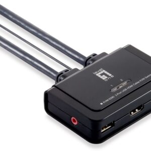 Switch 2 Portas (USB / HDMI) - LEVEL ONE
