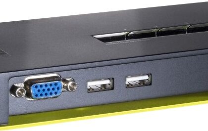 Comutador 4x Portas USB VGA KVM - LEVEL ONE