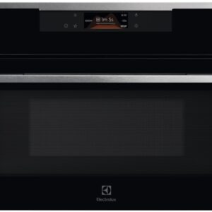 Forno de Encastre Série 700 MealAssist c/ Microondas KVMBE08X 42L 2100W (Preto/Inox) - ELECTROLUX