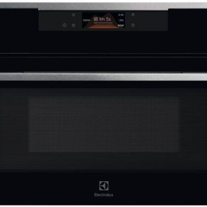 Forno de Encastre Série 700 MealAssist c/ Microondas KVMBE08X 42L 2100W (Preto/Inox) - ELECTROLUX