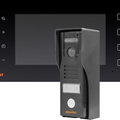 Video Porteiro 7 4 Fios c/ Gravação - IBEROSAT