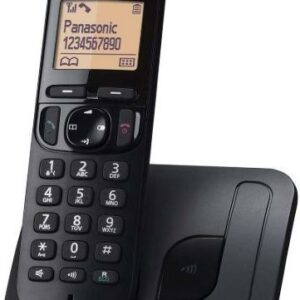 Telefone s/ Fios KX-TGC210SPB (Preto) - PANASONIC