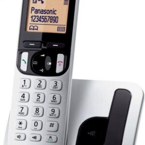 Telefone s/ Fios KX-TGC210SPS (Preto/Cinza) - PANASONIC