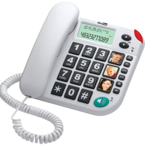 Telefone Fixo KXT480 (Branco) - MAXCOM