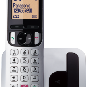 Telefone Fixo s/ Fios KX-TGC250SPS (Prateado) - PANASONIC