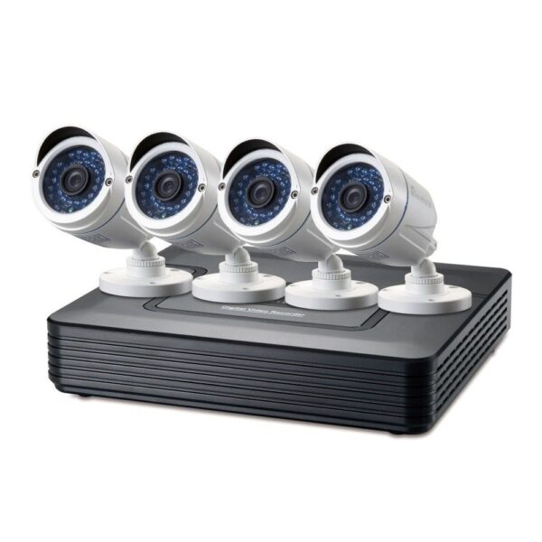 Kit De Videovigilância CCTV 4 Canais