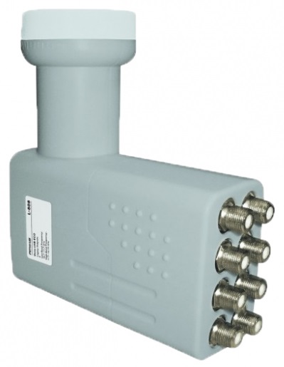 LNB Octo UltraHD 3D 4K 8 Saídas (0,1dB) - AMIKO