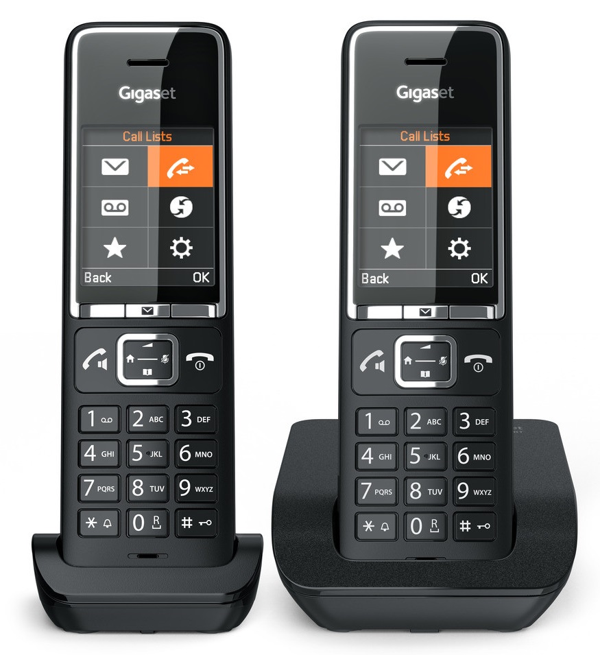 Telefone Comfort 550 Duo (Preto) - GIGASET