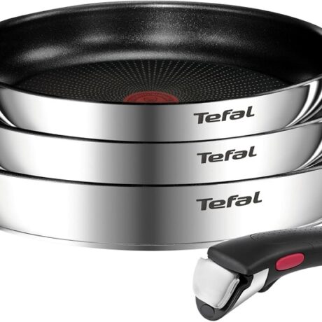 Conjunto de 3 Frigideiras Ingenio Emotion 22cm/24cm/28cm - TEFAL