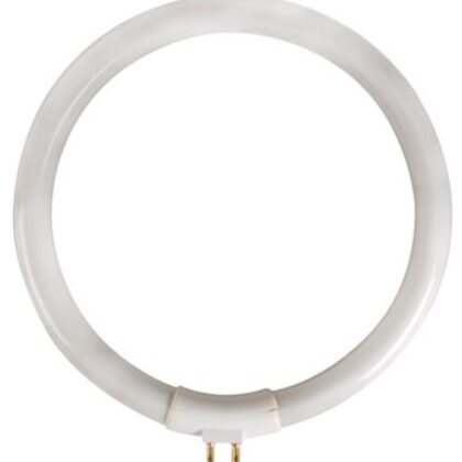 Lampada Fluorescente Circular T4 220V 12W p/ Candeeiros Lupa